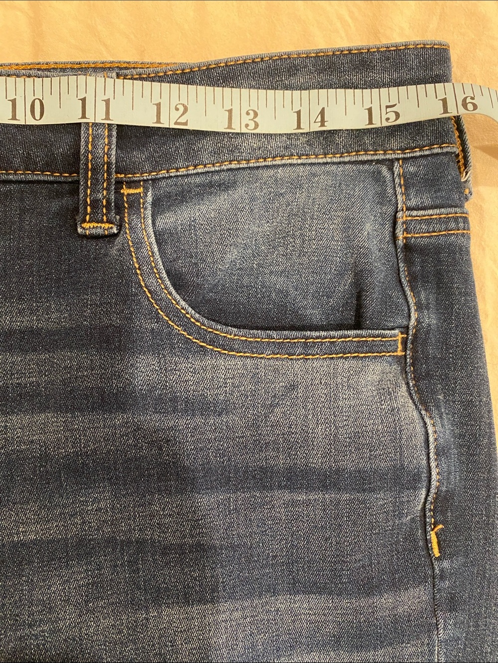 American Eagle Classic Dark Blue Women's Skinny Jeans - Picture 4 of 6